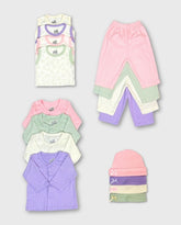 Semanario 16 Piezas Estampado Niña